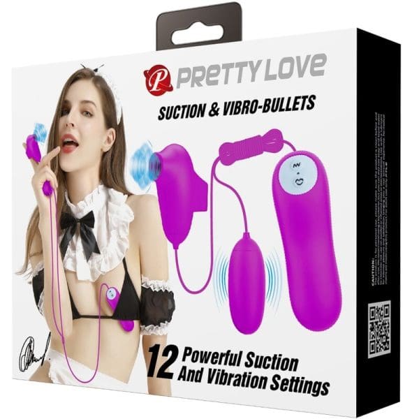PRETTY LOVE - VIBRATING AND SUCKING BULLET 6